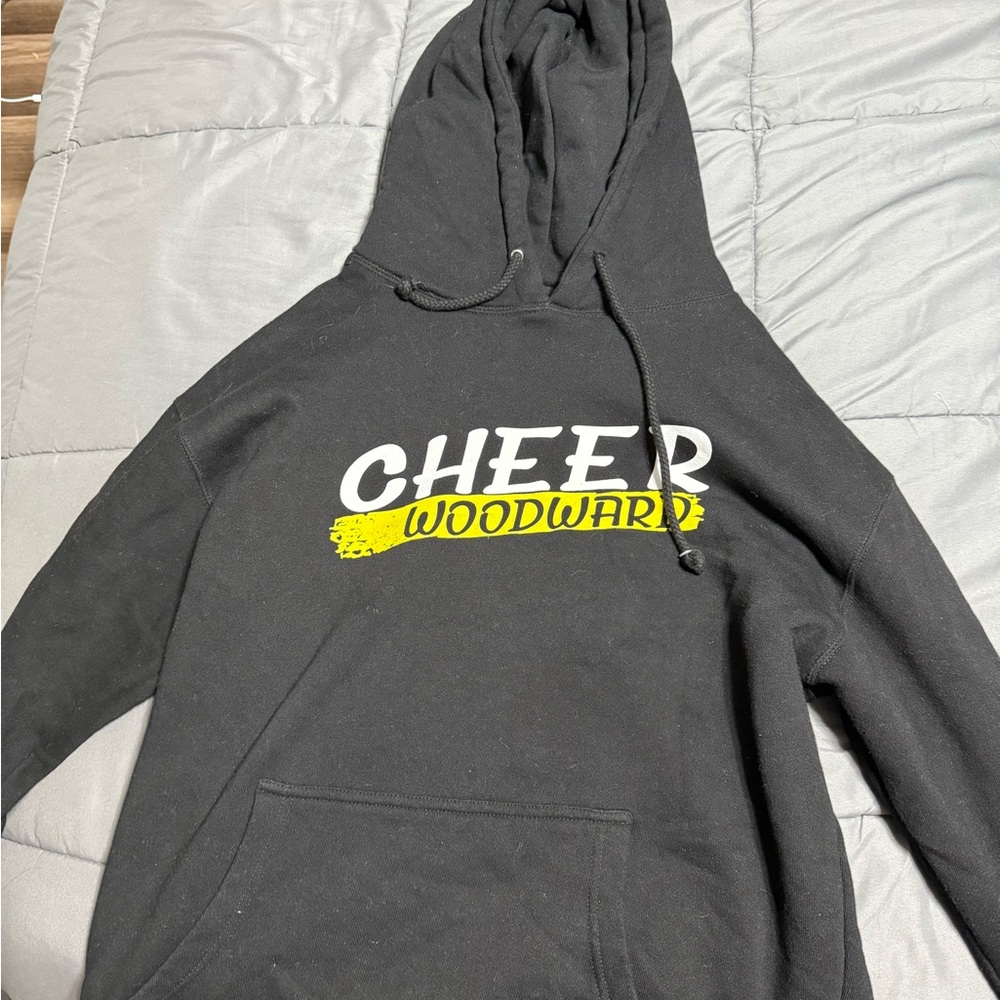 Black Cheer Woodward Hoodie